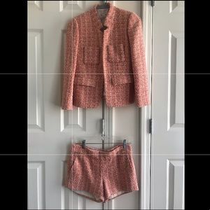 JCrew woman's suit, blazer+shorts